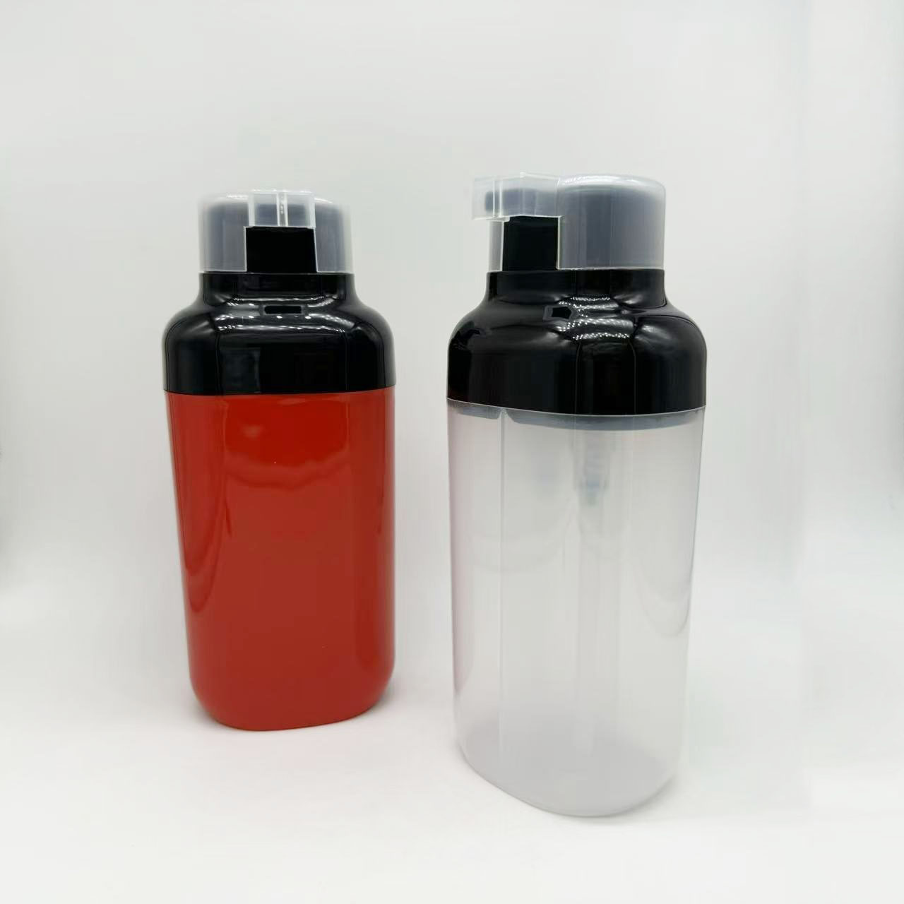 460ml new design 2 in 1 hair dye shampoo bottle