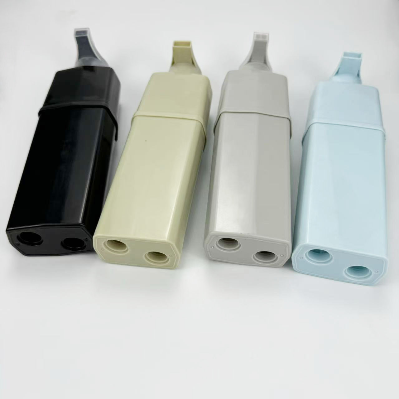 Square Shape 2 in 1 doube chamber hair coloring shampoo bottle(图1)